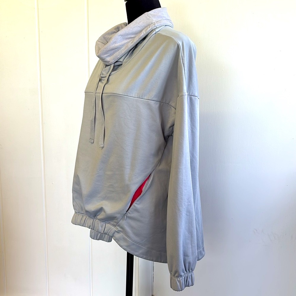 -Fabletics Europa Pullover Cowl Neck Stone Women’… - image 3